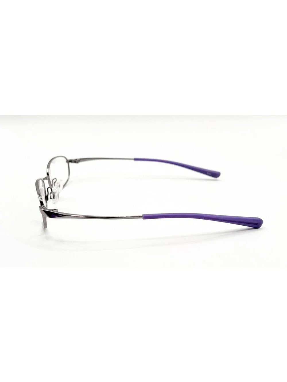 Nike 4676 038 Silver Purple Authentic Eyeglasses 47-20-130